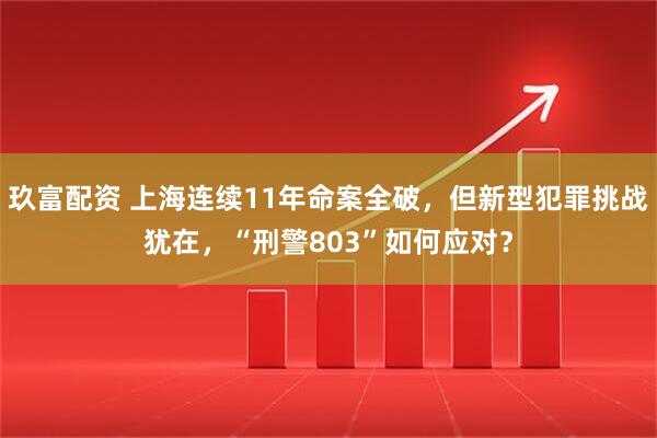 玖富配资 上海连续11年命案全破，但新型犯罪挑战犹在，“刑警803”如何应对？