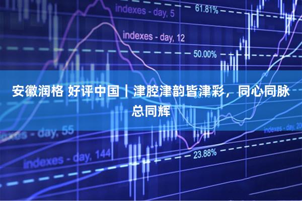 安徽润格 好评中国｜津腔津韵皆津彩，同心同脉总同辉